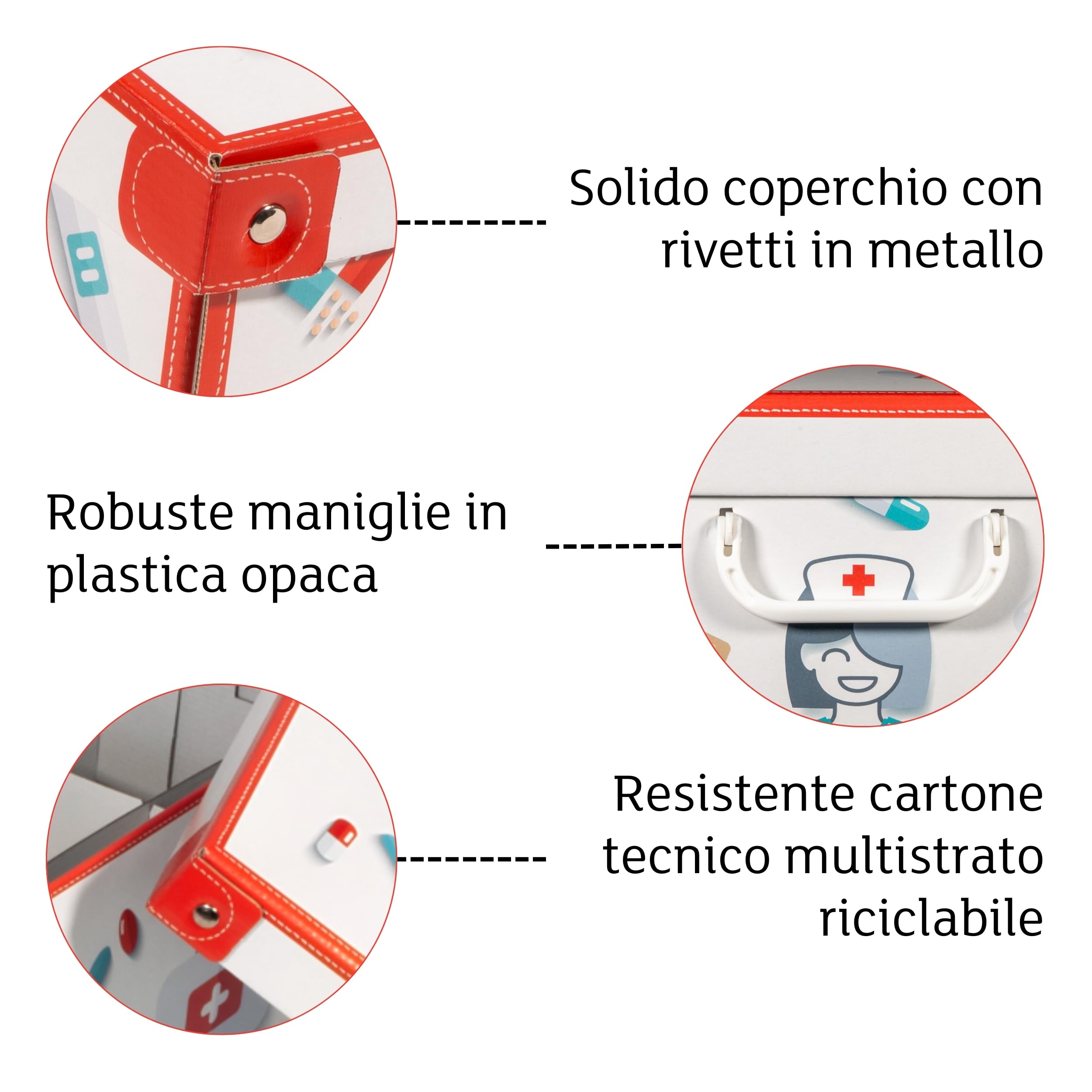 Lavatelli Pharma Organizer scatola medicinali 32x42cm 9 scomparti