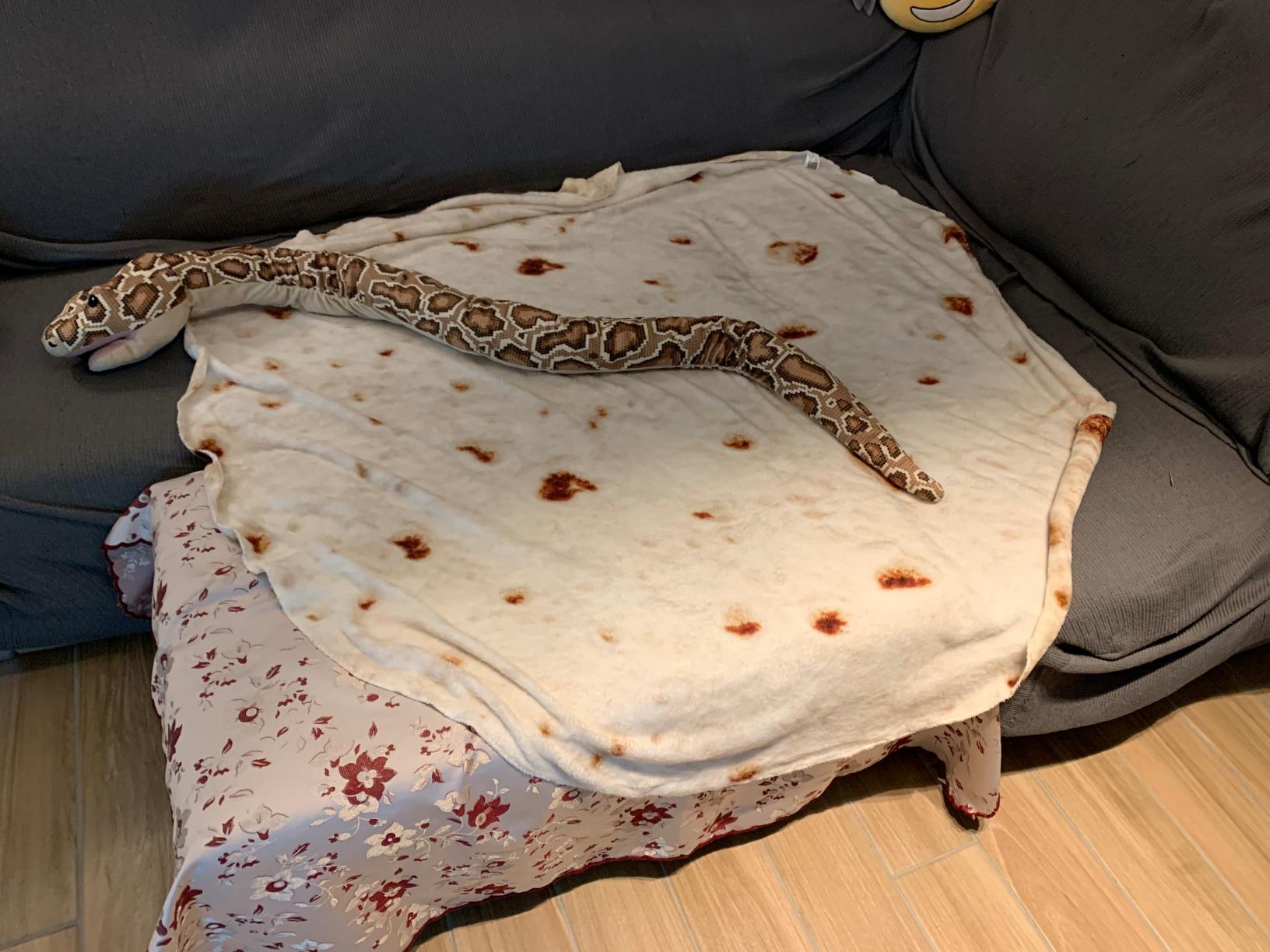 Kanguru Piadina coperta in pile 160x160 cm rotonda