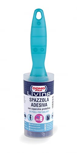 Domo Pak Living Spazzola Adesiva con Coperchio 24 Fogli