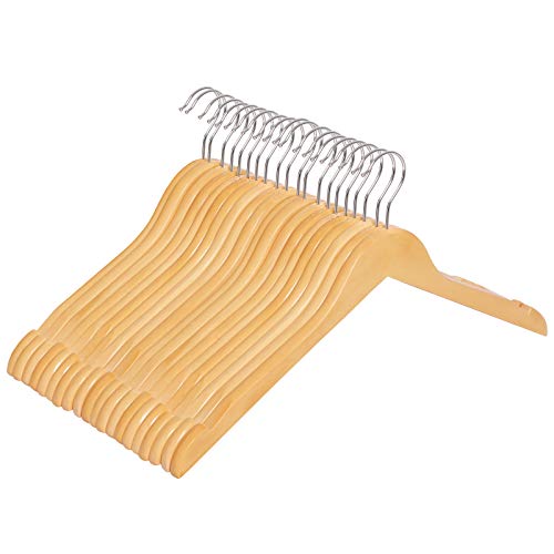 Songmics CRW003-20 Grucce legno 20 pezzi naturale 44 cm