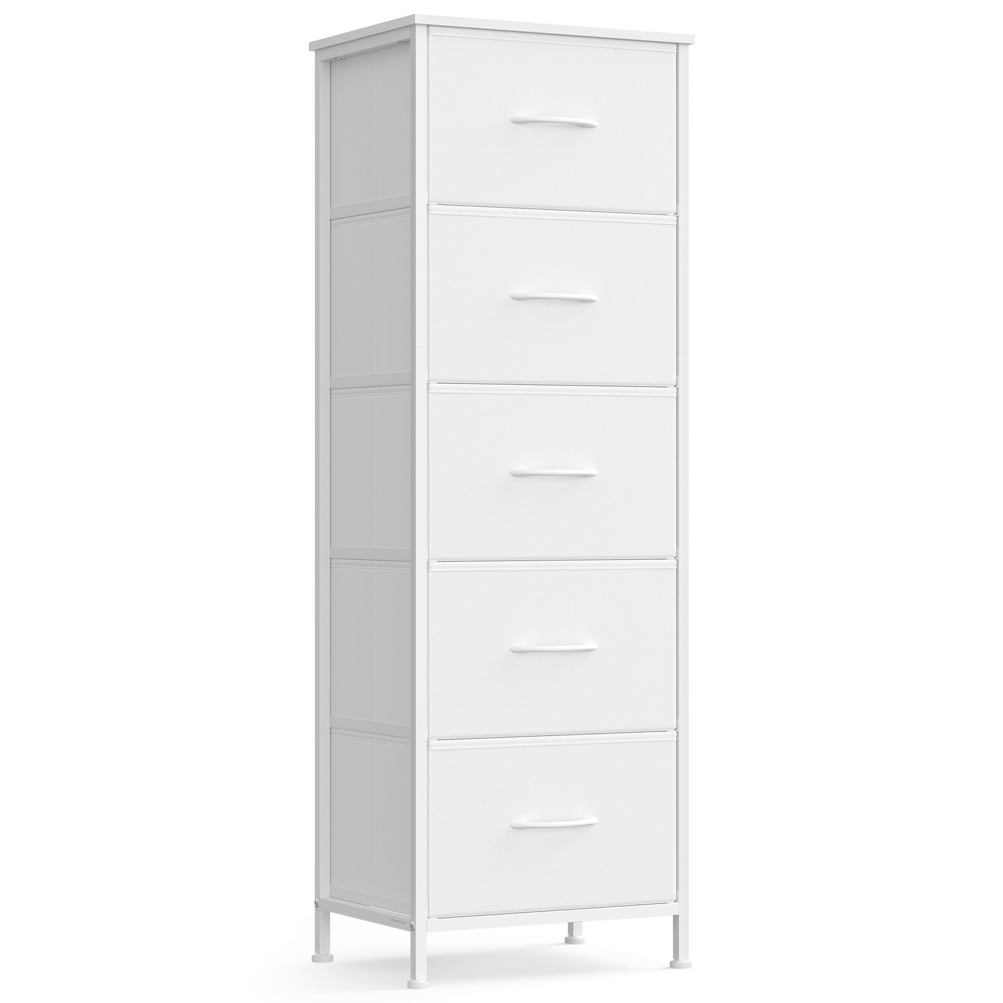 Songmics Bellah LGS313 cassettiera 3 cassetti bianco nuvola