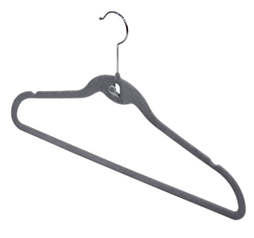 Domopak Living Appendiabiti Antiscivolo Grucce Grigio 3 Pezzi