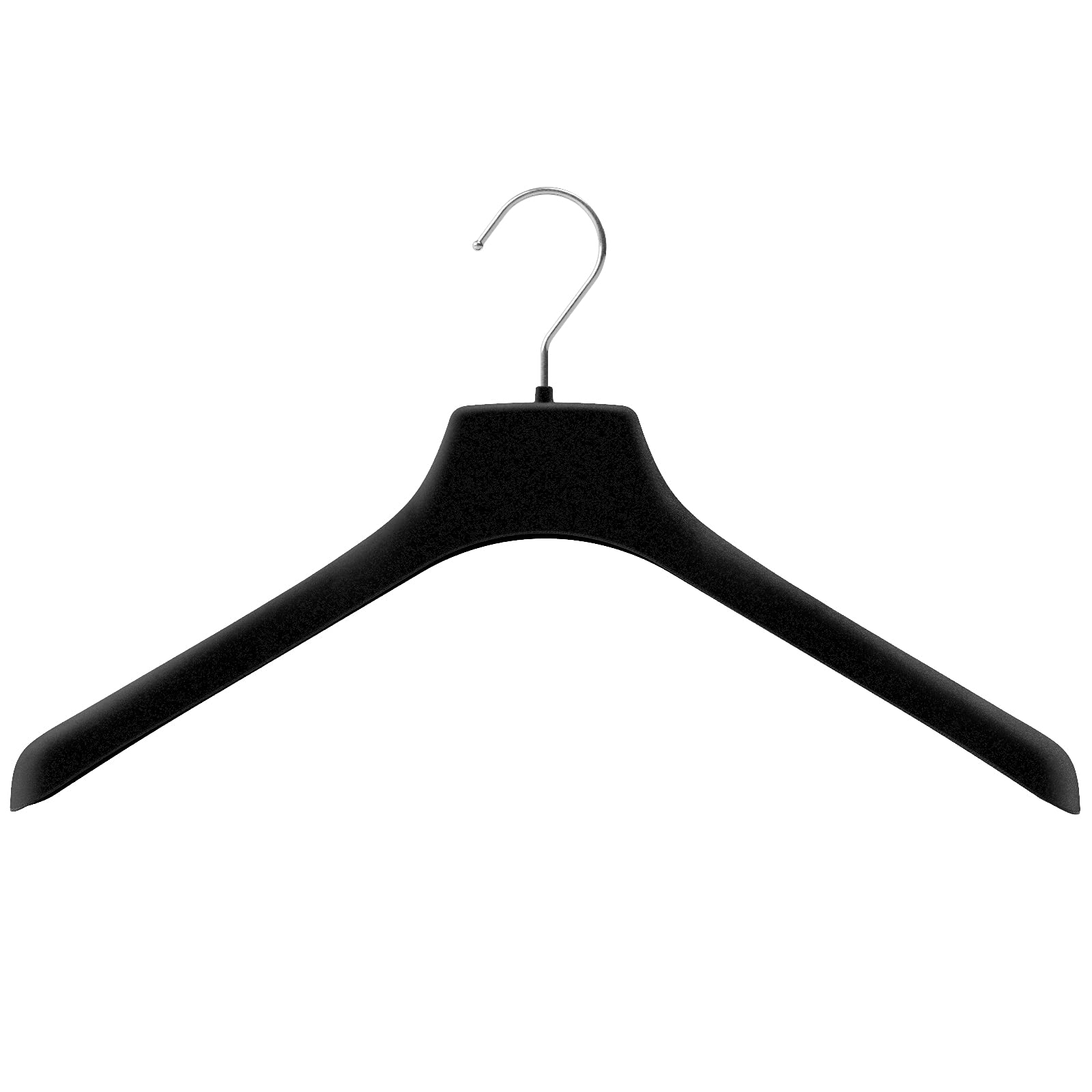 Mainetti Velluto grucce antiscivolo nero 38 cm 10 pezzi