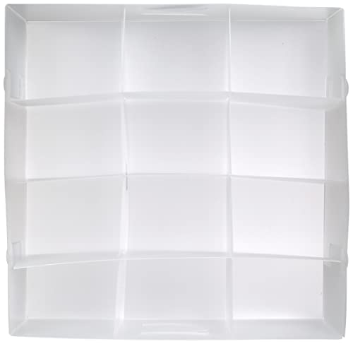 Domopak Living organizer cassetti 12 scomparti 30x30x8 cm