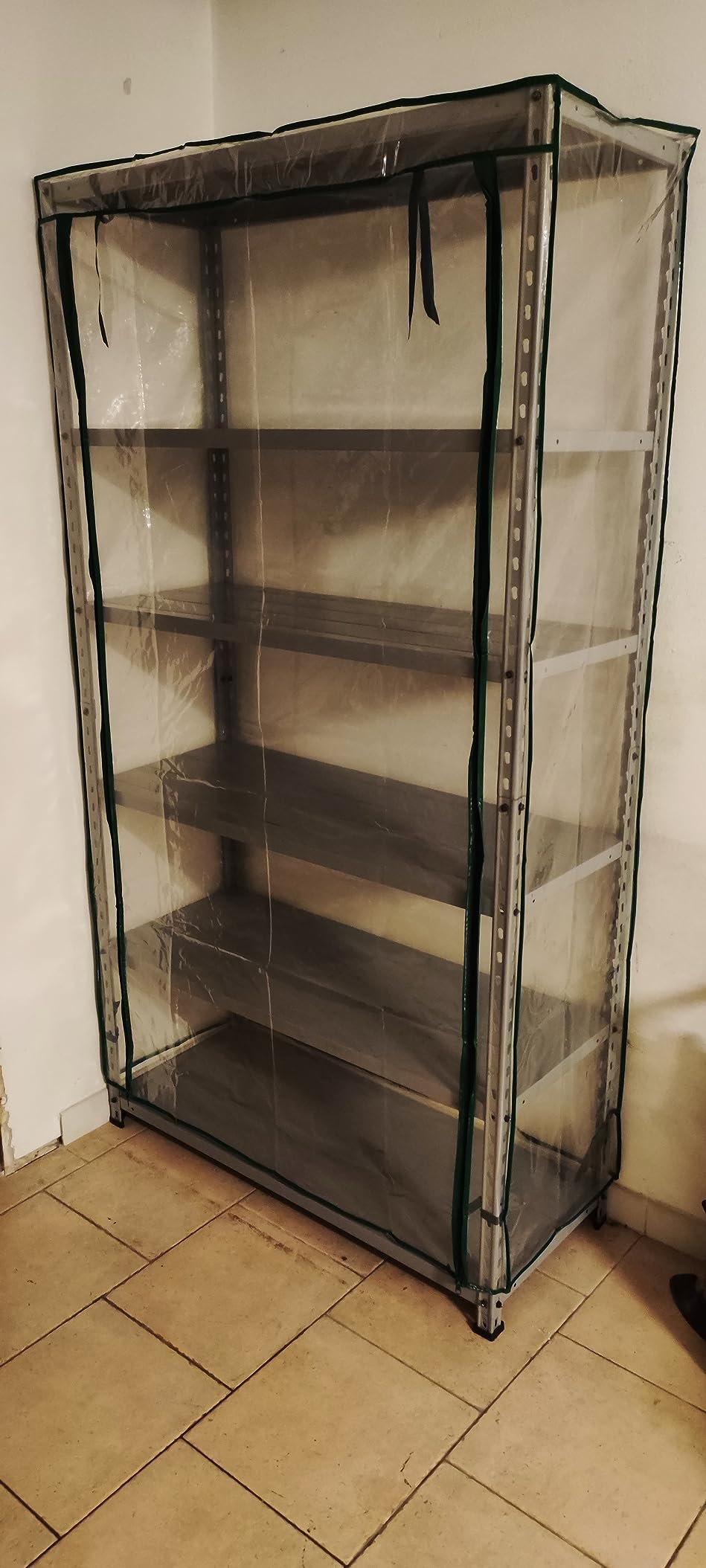Domopak Custodia Protettiva Scaffale Medium 100x40 cm Trasparente