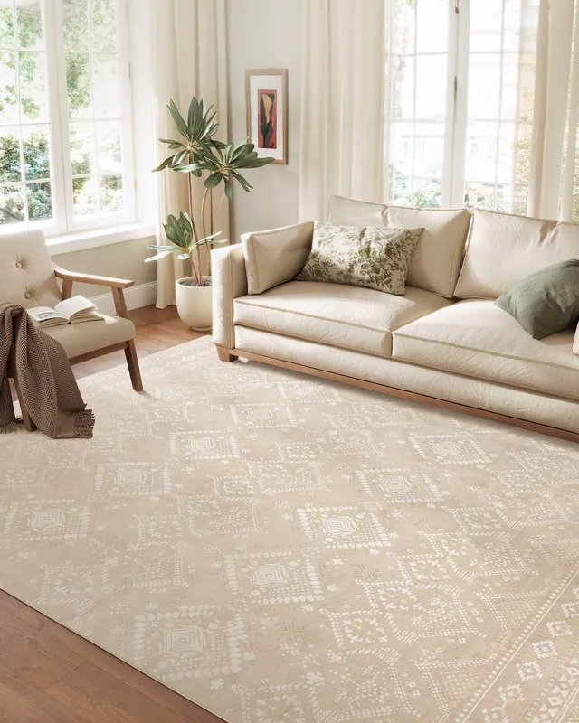Songmics Tappeto 240x300 Lavabile Antiscivolo