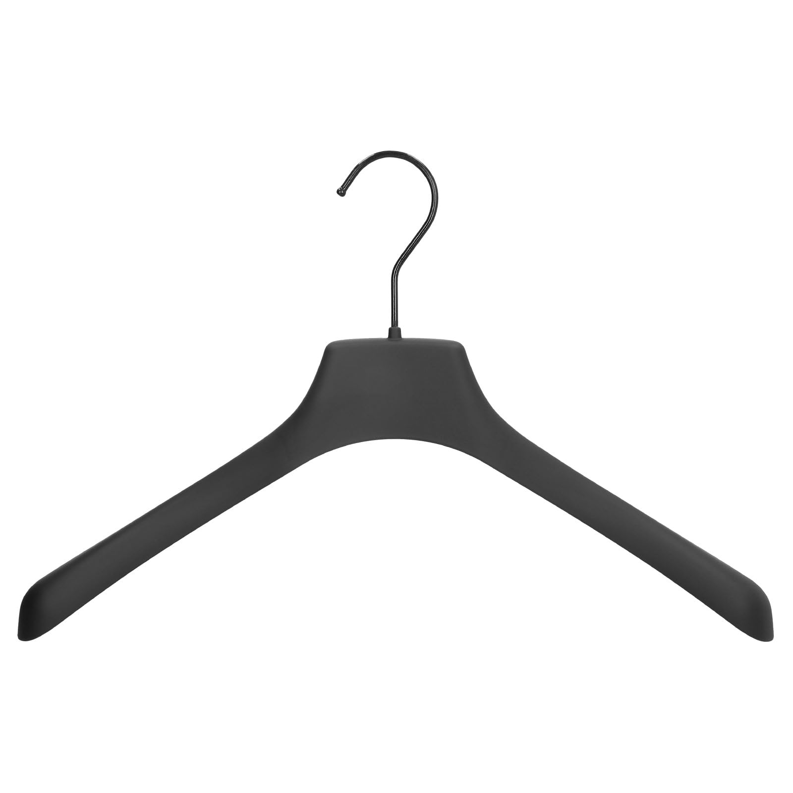 Mainetti Start Grucce Gommate 40 cm Nero 10 Pezzi Antiscivolo