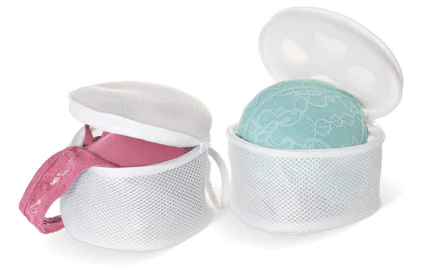 Domopak Set 2 Reti Proteggi Reggiseni ø16x10 cm Imbottite