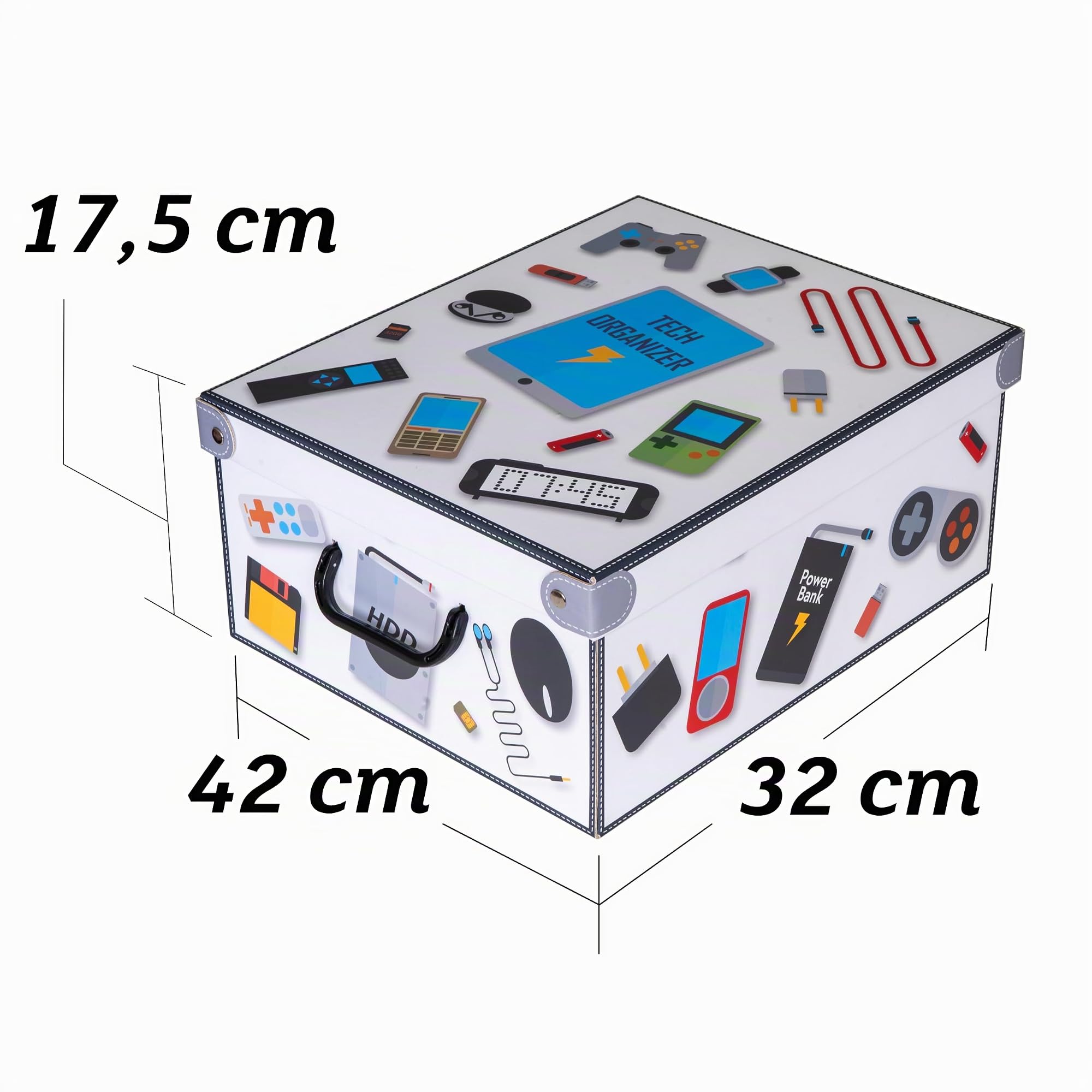 Lavatelli Tech Organizer Scatola Gadget 42x32 Cartone