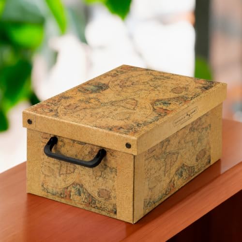 Lavatelli Marco Polo set 4 scatole cartone 35x25x17,5 cm coperchio