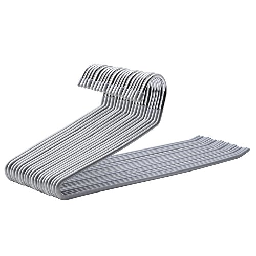 Songmics CRI04G-20 grucce metallo pantaloni set 20 grigio 38 cm