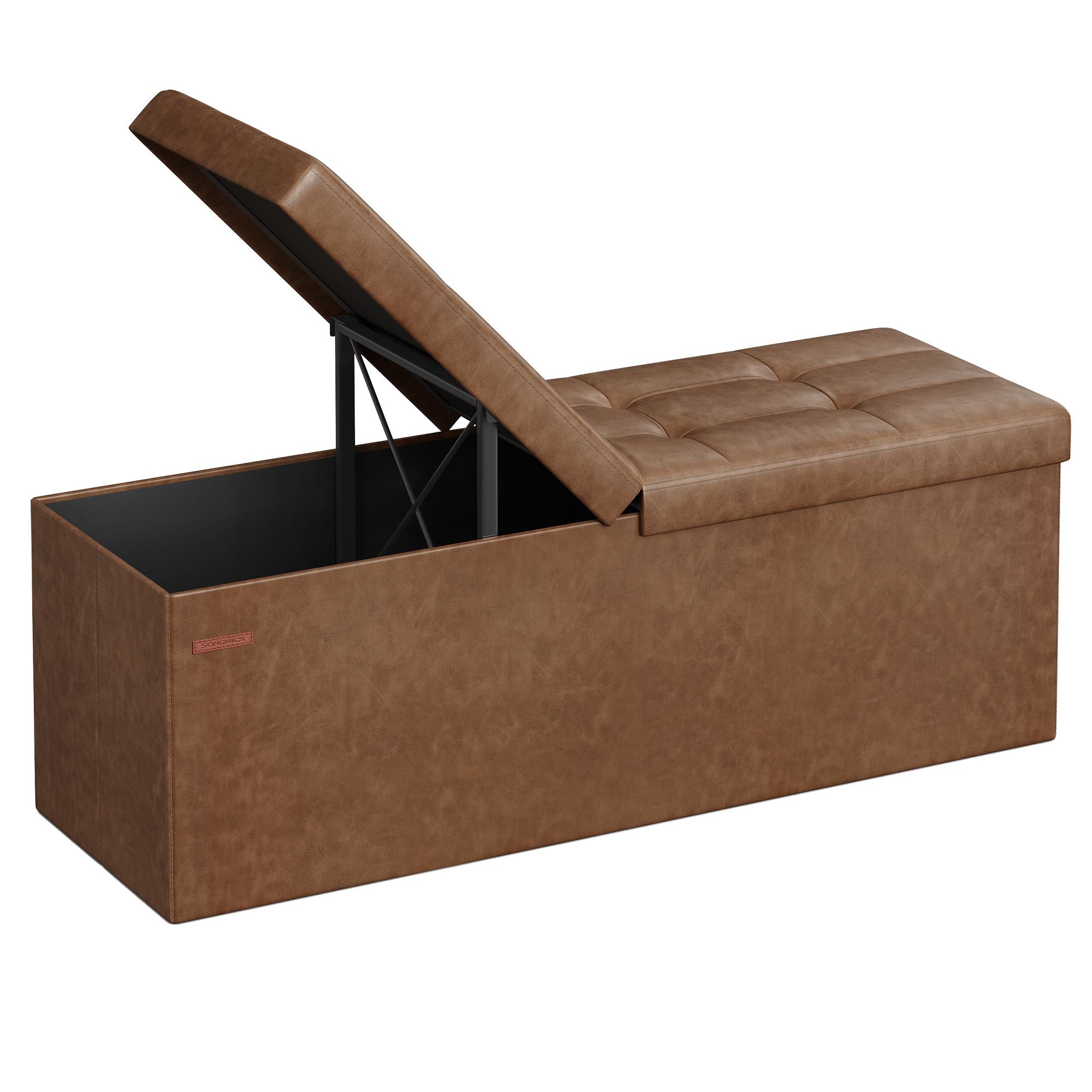 SONGMICS Mazie ULSF030K01 Pouf Contenitore Marrone