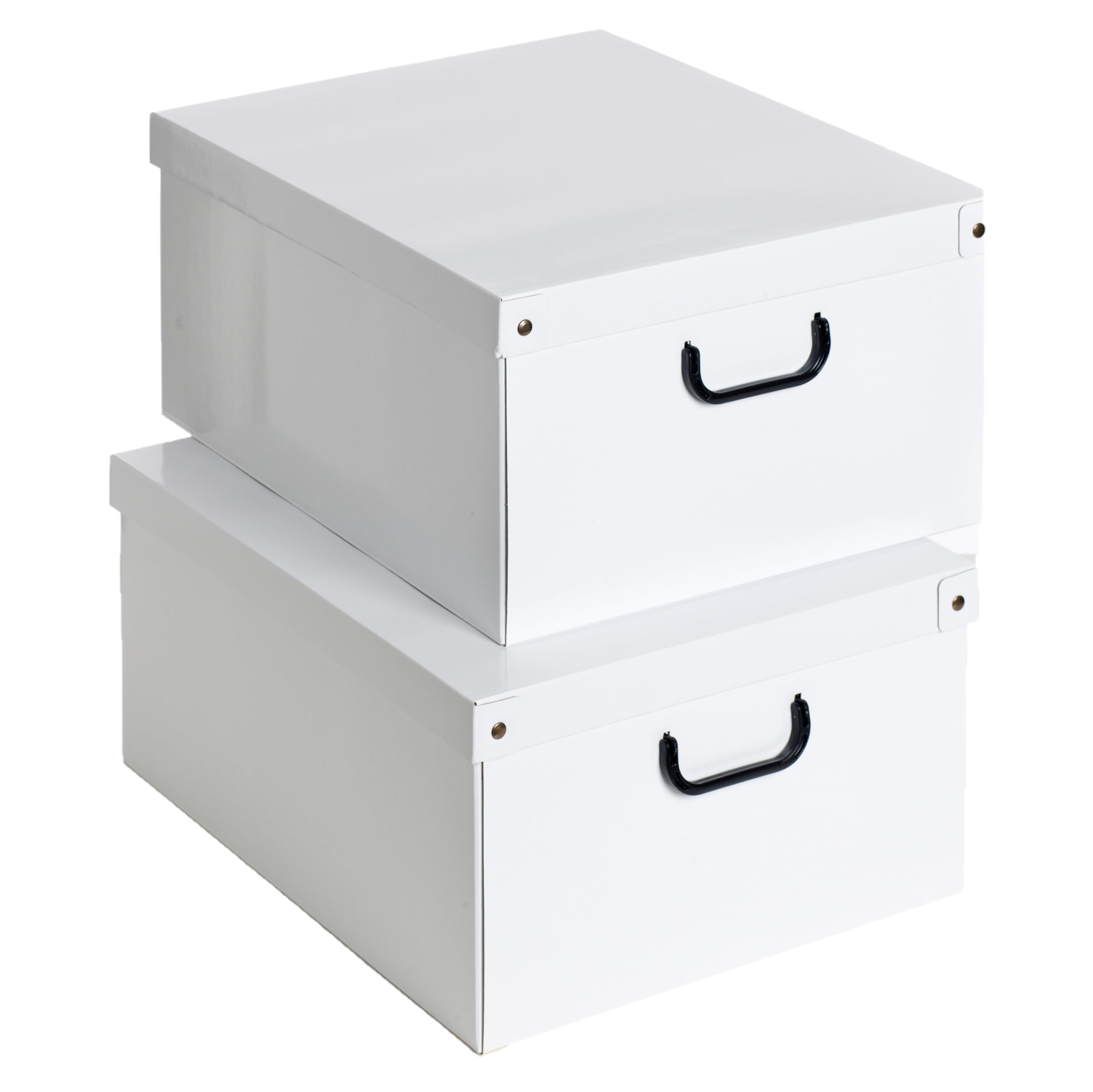 Lavatelli Big Scatola Armadio Cartone 2 Pezzi 40x50x25 Bianco