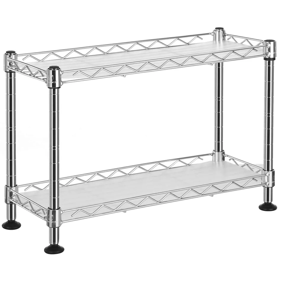 Songmics LGR21SV portaspezie banco argento 40 cm