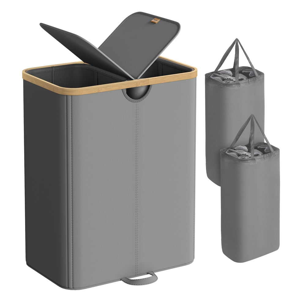 Songmics ULCB523B01 cesto portabiancheria 150 L nero