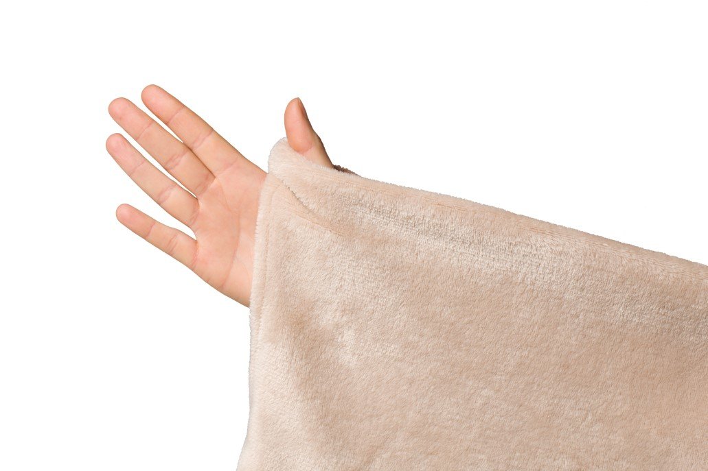 Kanguru Momonga coperta indossabile pile rosa 120x120 cm