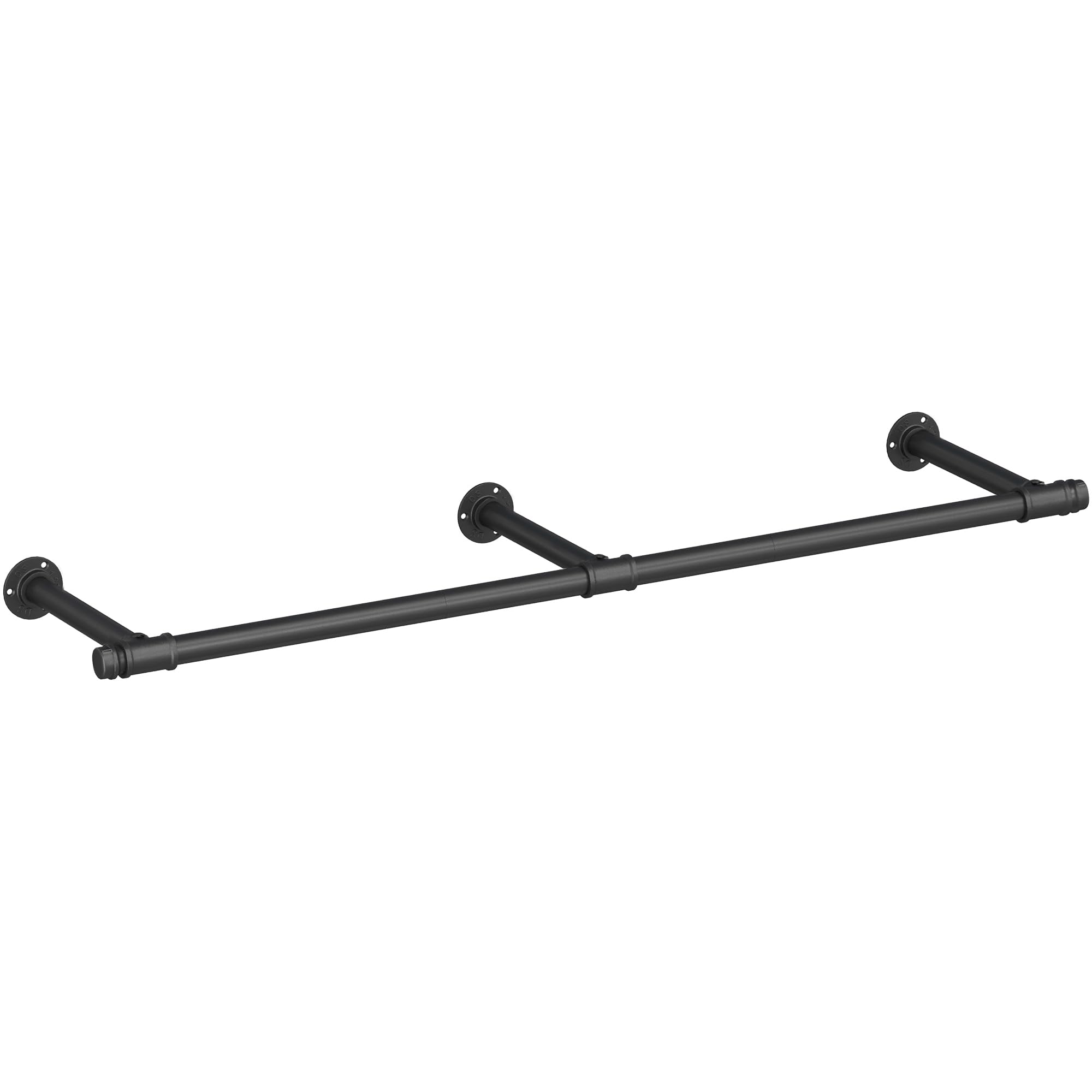 Songmics HSR104W01 attaccapanni muro 170 cm bianco 68 kg