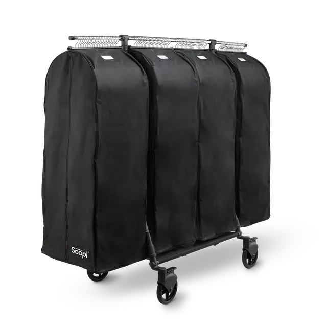 Soopl Set Fashion Trolley + 4 Borse XL portabiti