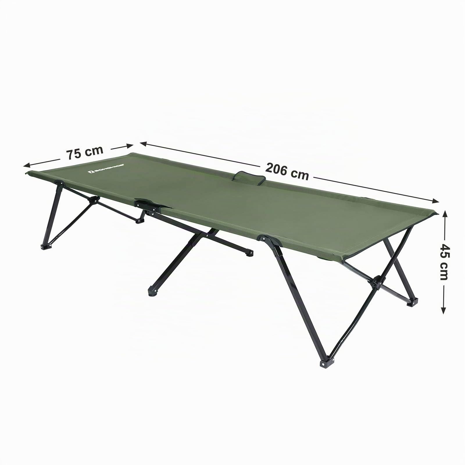 Songmics Brandina Campeggio Pieghevole Letto Ospiti 110 kg Oxford