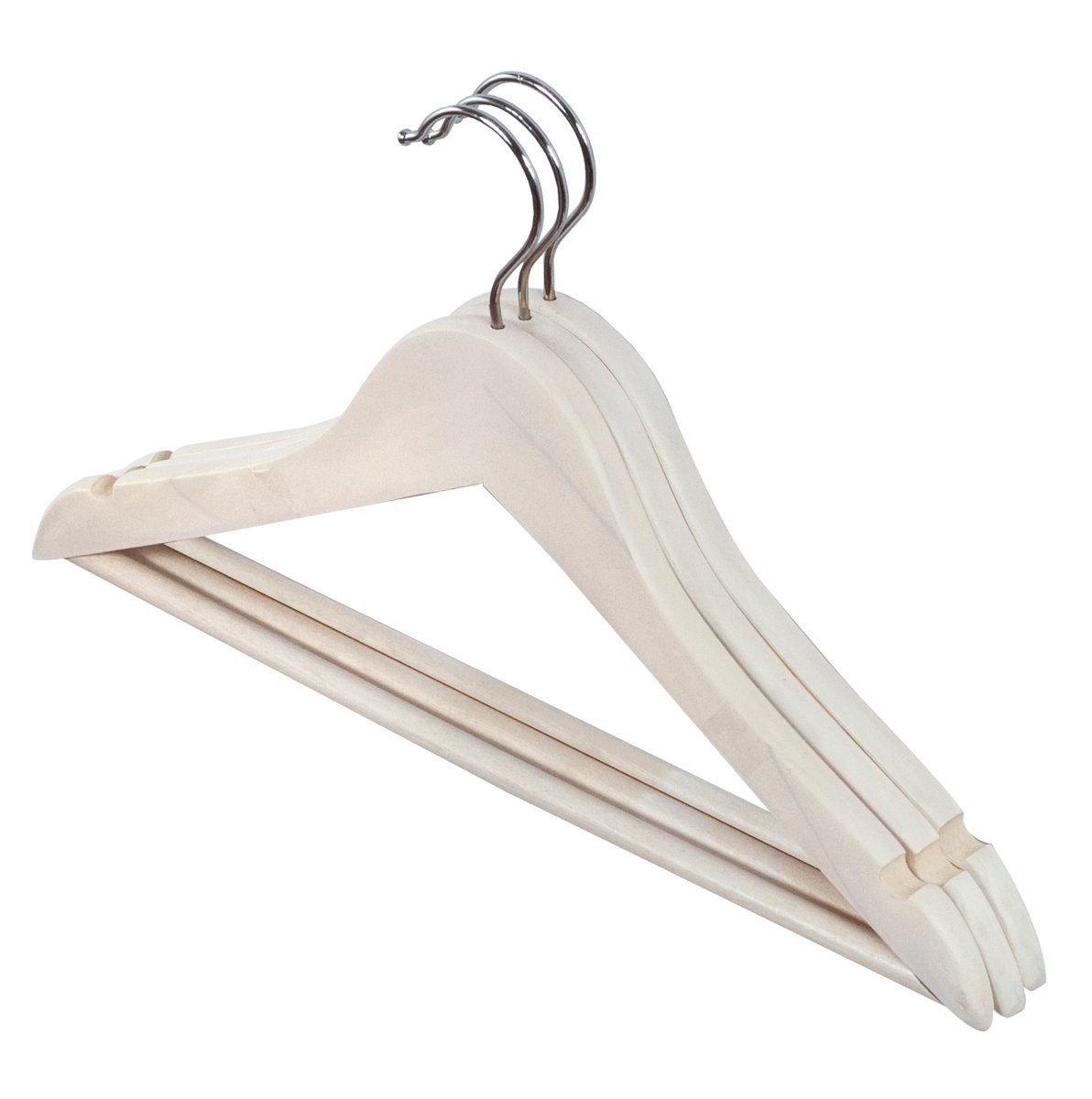 Domopak Living Gruccia Legno Bianca 35 cm Bambini