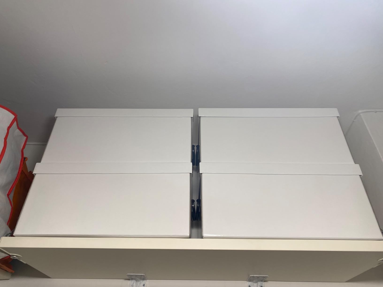 Lavatelli Big Scatola Armadio Cartone 2 Pezzi 40x50x25 Bianco