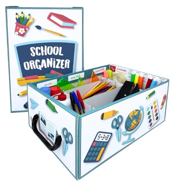 Lavatelli Back to School Organizer Scuola 32x22,5x15 cm A4