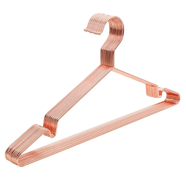 Songmics CRI44R-10 grucce metallo oro rosa 42 cm 10 pezzi