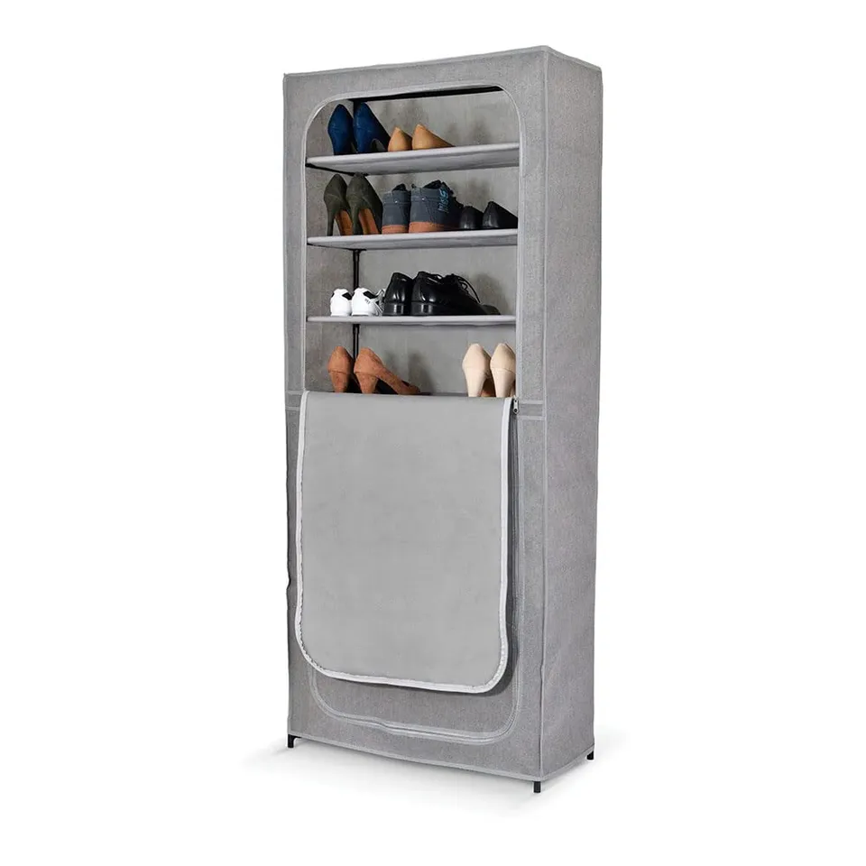 Domopak Living scarpiera 7 ripiani 68x30x160 cm con cerniere