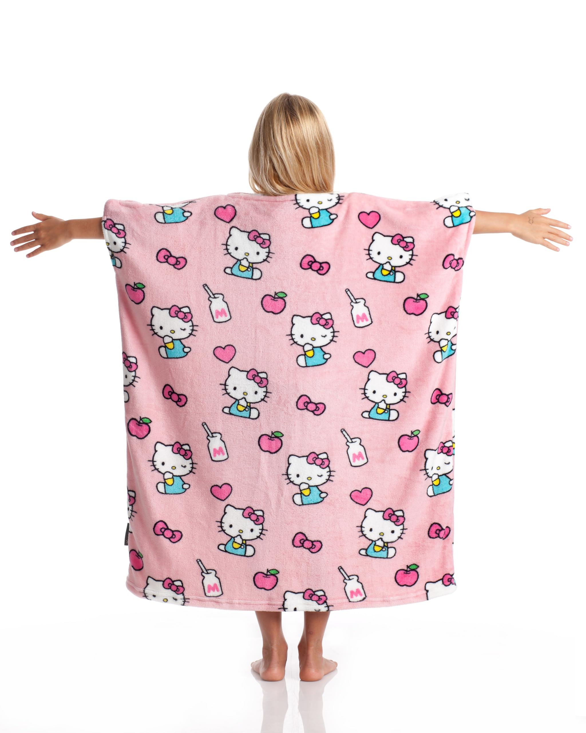 Lavatelli Kanguru coperta pile indossabile Hello Kitty 80x90 cm