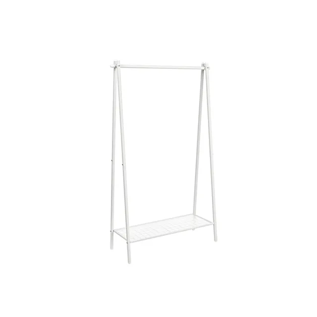 Songmics Stand Appendiabiti Acciaio con Ripiano 92,5 cm