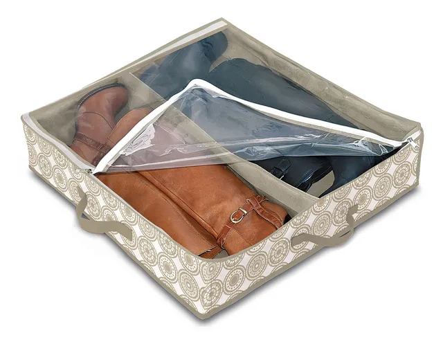 Domo Pak Ella Beige Stivali custodia stivali 60x50x12 cm 2 scomparti