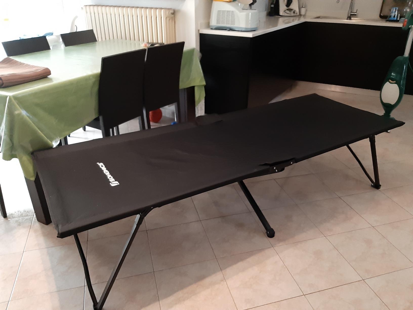 Songmics Brandina Campeggio Pieghevole Letto Ospiti 110 kg Oxford