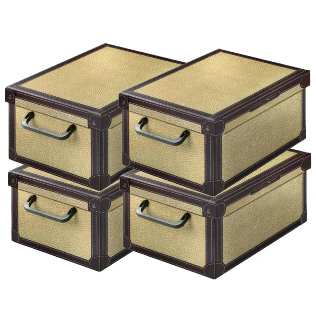 Lavatelli Tapirus Scatole Armadio 35x25x17,5 Set 4 Cartone