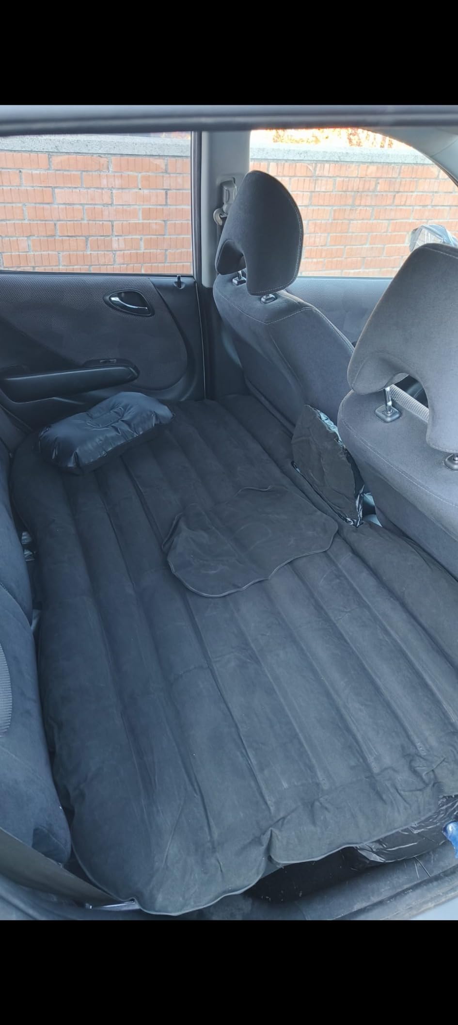 Ediesi materasso auto gonfiabile nero 140x80 pompa