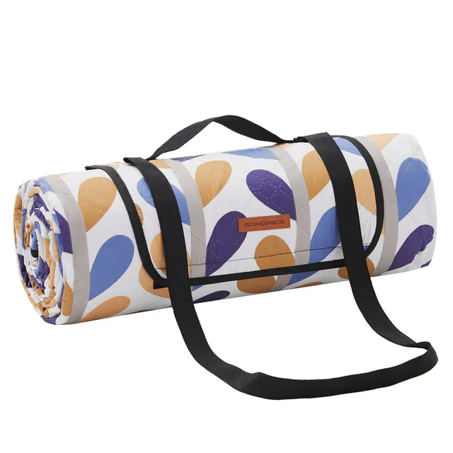 SONGMICS TOMMI GCM87CU telo picnic 200x200 cm impermeabile