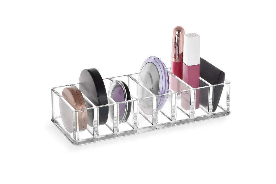 Domopak Living Ordina Trucchi organizer 22x8,7x4,5 cm trasparente