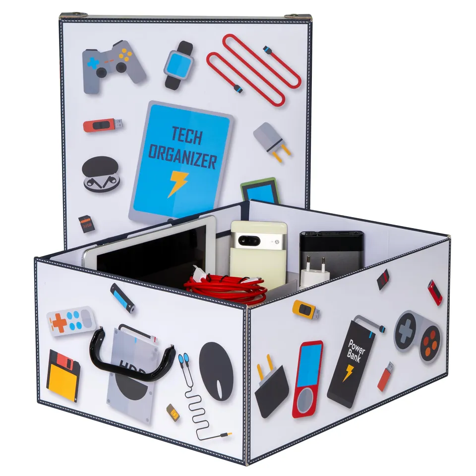 Lavatelli Tech Organizer Scatola Gadget 42x32 Cartone