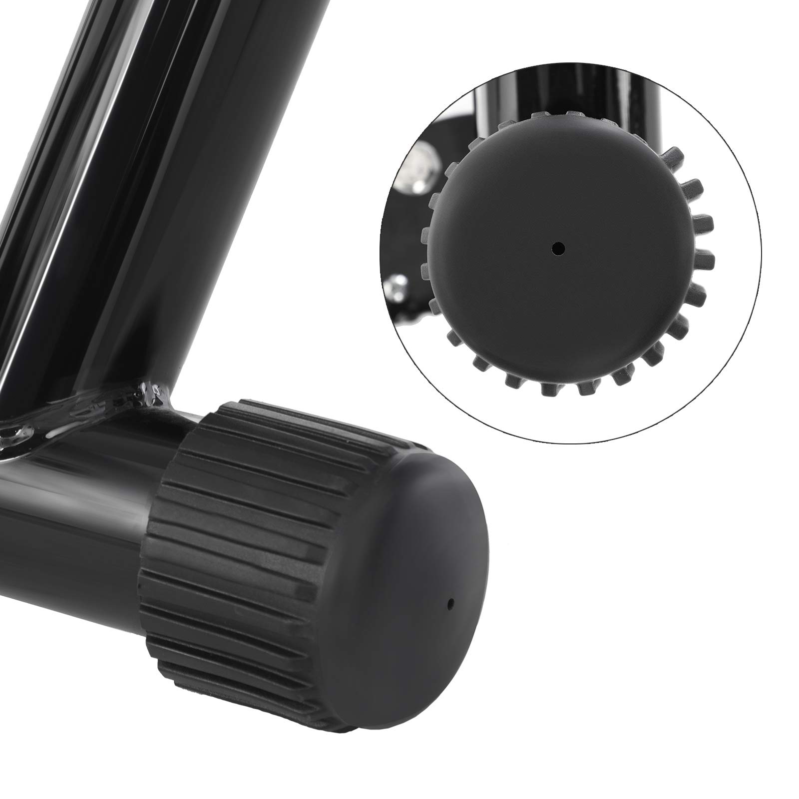 Songmics SBT02B Rulli Bici Trainer Fluido Nero Silenzioso