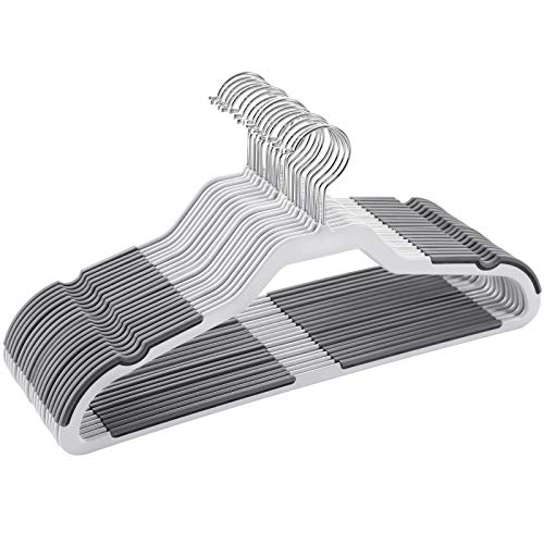 Songmics grucce plastica salvaspazio set 20 pezzi antiscivolo