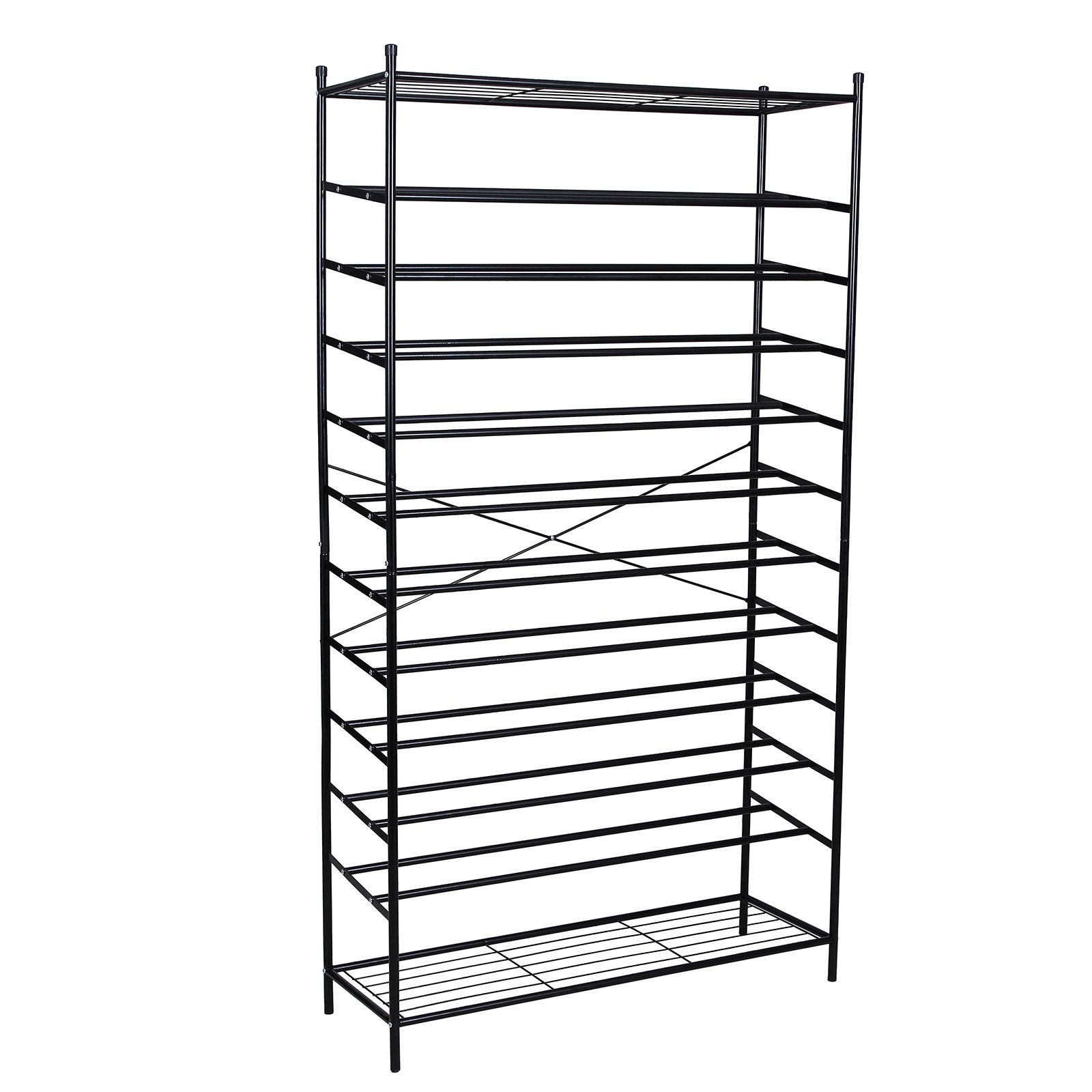 Songmics RTG01H Scarpiera 12 Ripiani 70 Paia 105x37x192