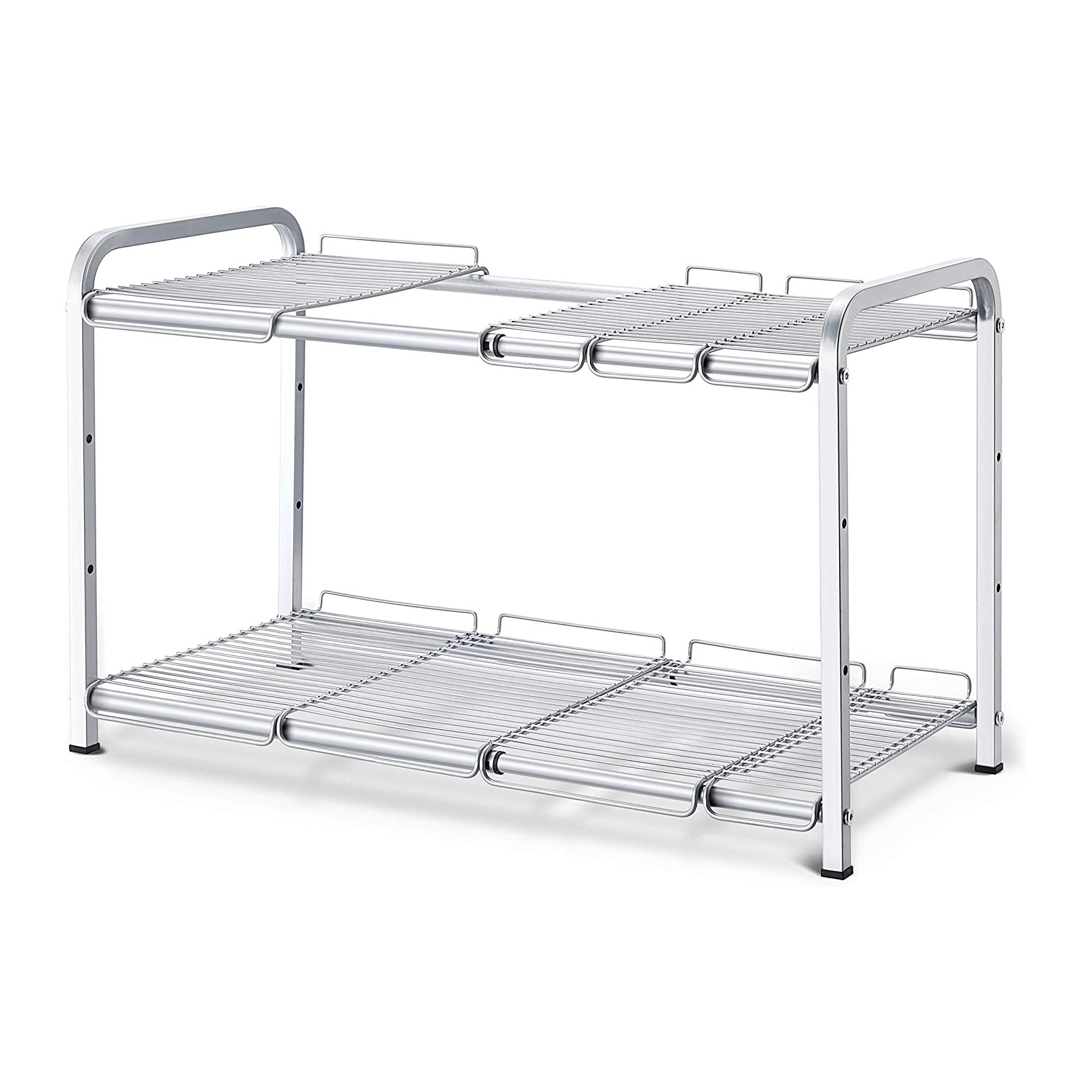 Simple Trending scaffale sottolavello espandibile argento
