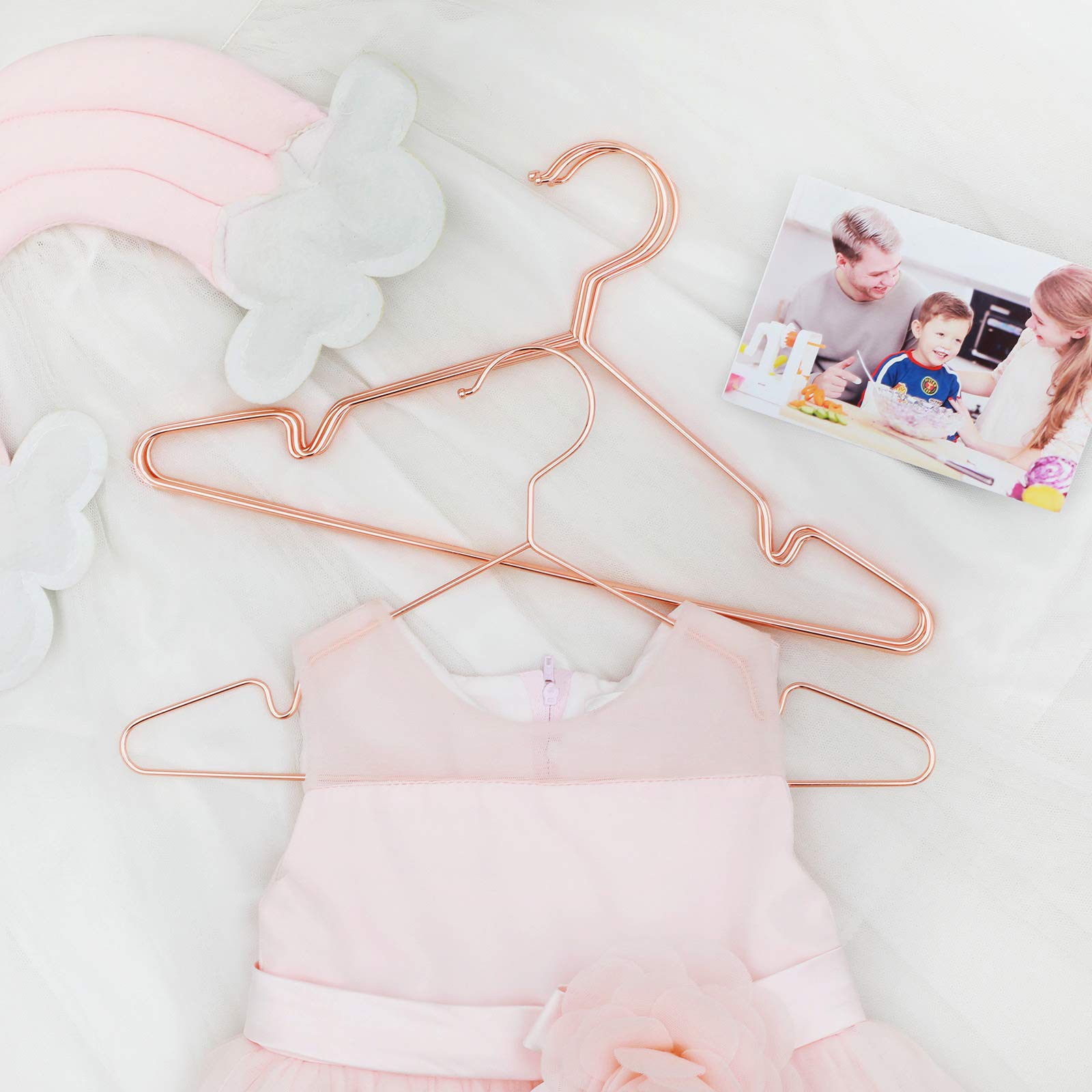 Songmics CRI45R-20 Grucce Bambini Oro Rosa 20 Pezzi