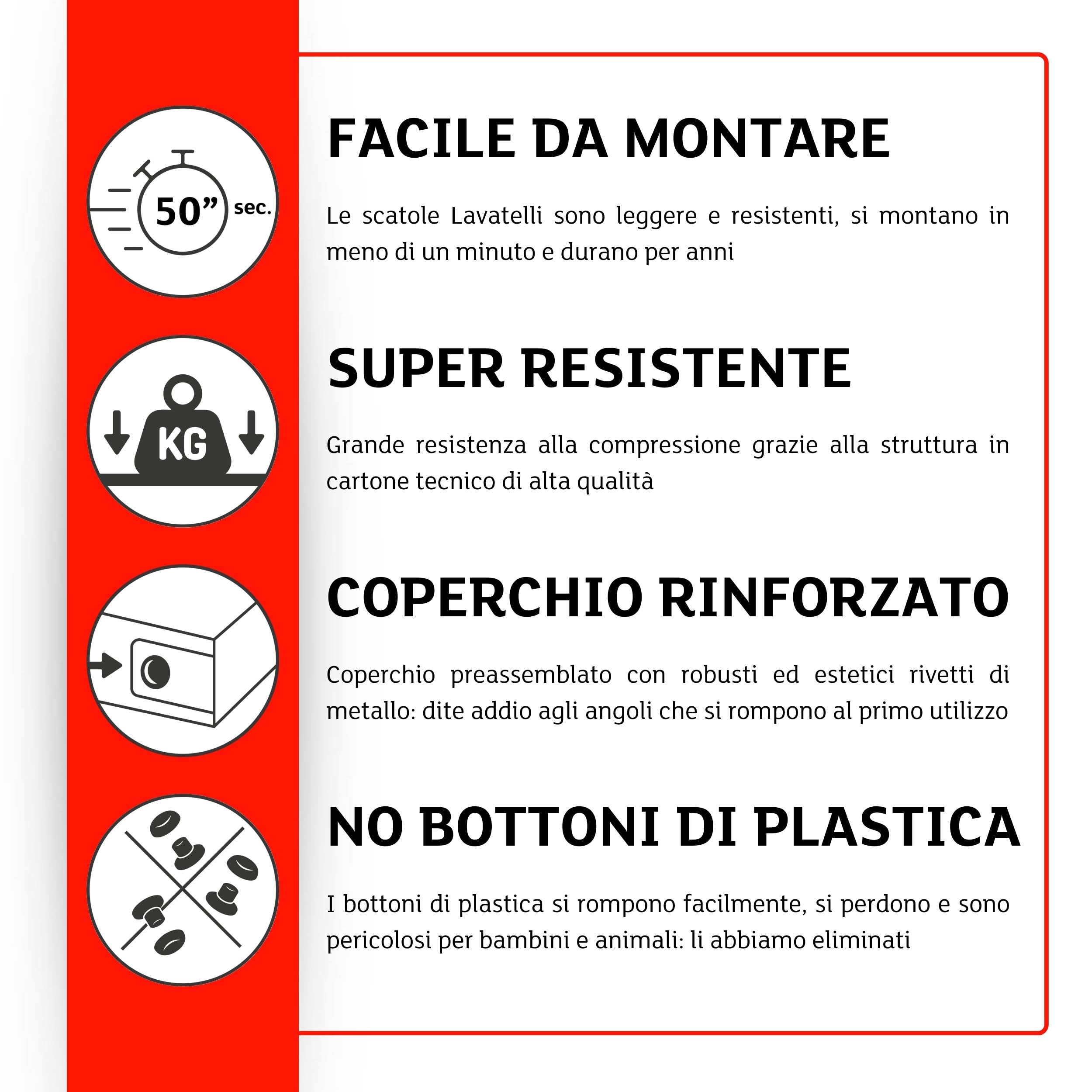 Lavatelli Violetta Scatole Profumate 39x50x24 Set 6 Cartone