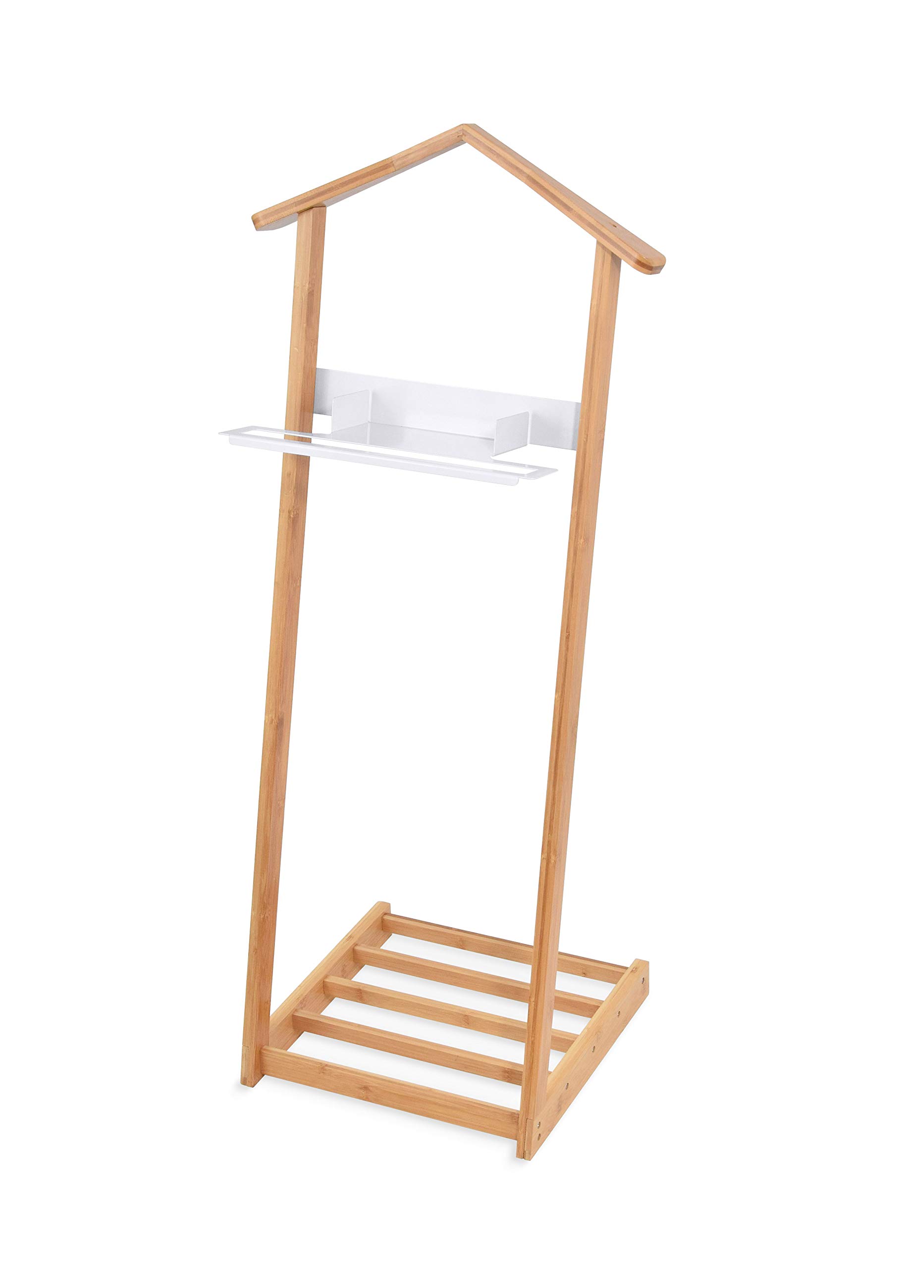 Domopak Living indossatore bamboo 43,5x34x102 cm metallo