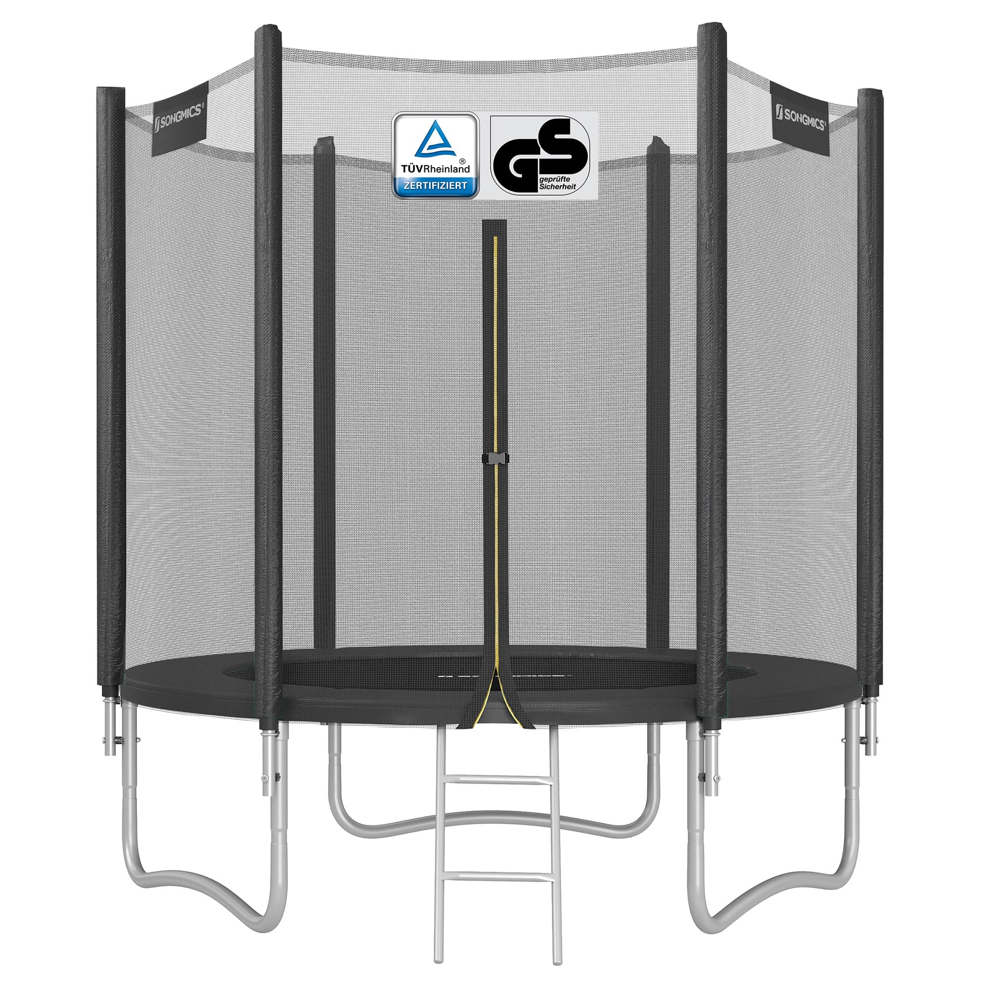 Songmics trampolino esterno bambini 244 cm rete 150 kg