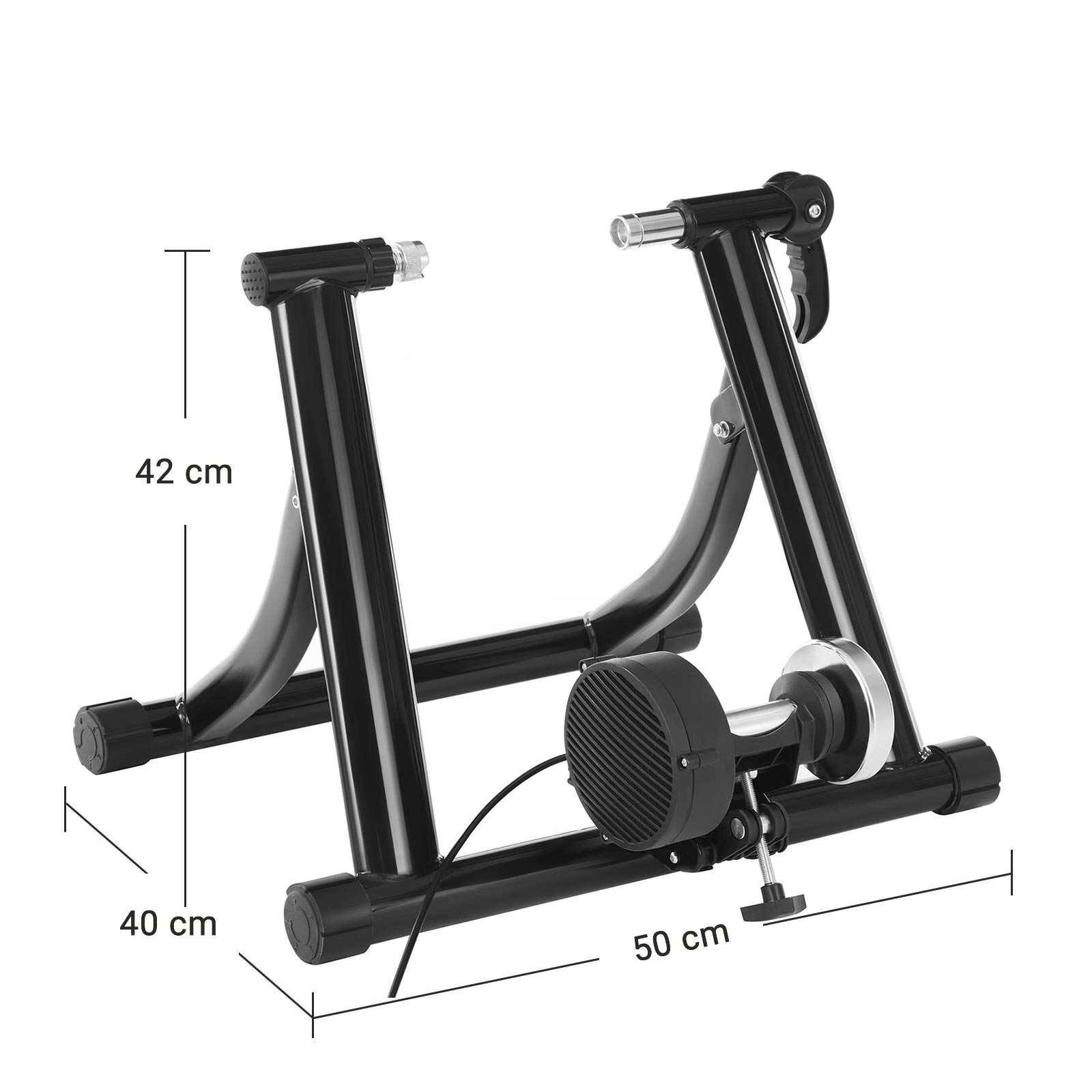 Songmics SBT01B home trainer bici magnetico nero