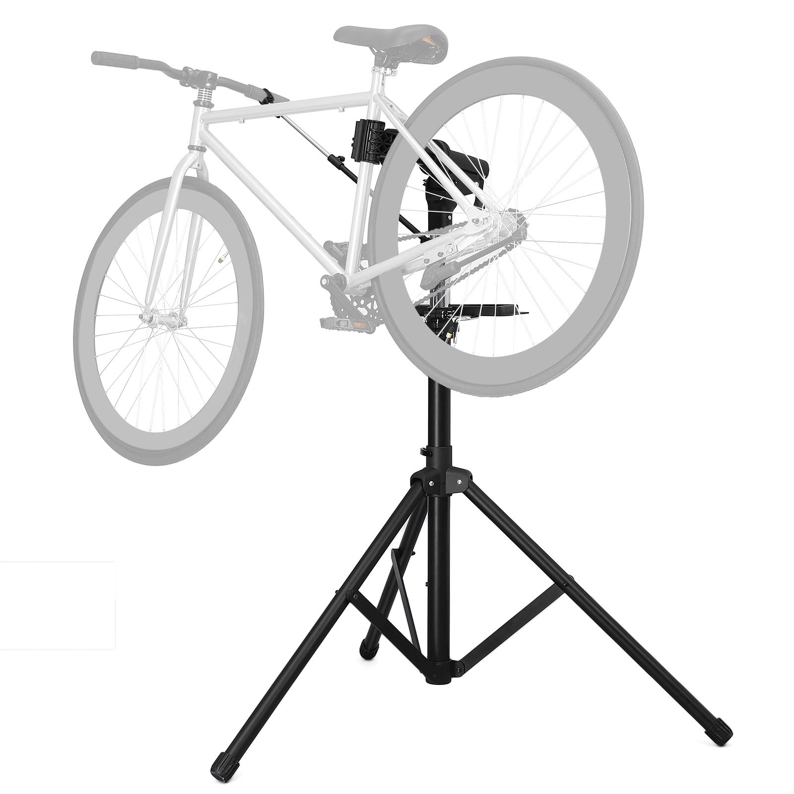 Songmics cavalletto bici riparazione regolabile con vassoio