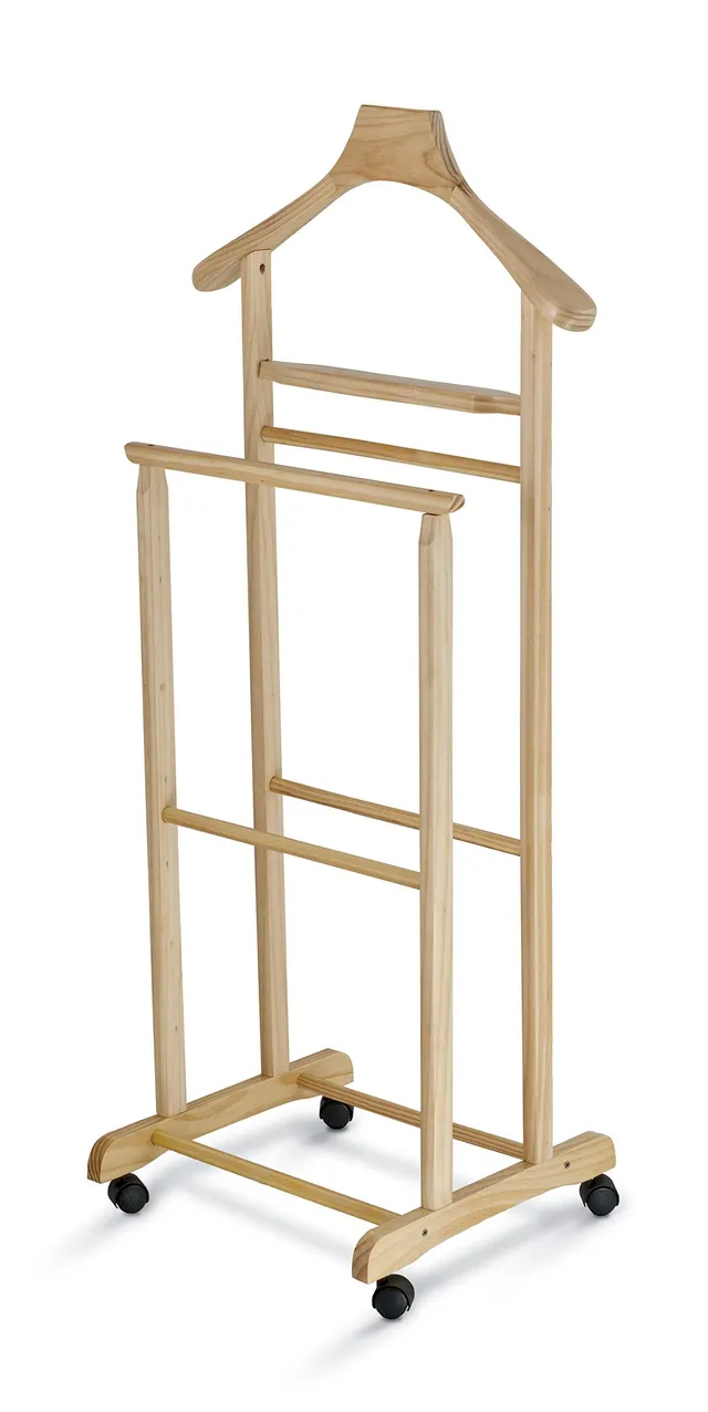 Domopak Living indossatore legno beige 47x36x104 cm