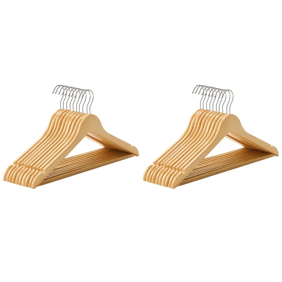 SONGMICS CRW001V2 Grucce Legno 20 Pezzi Naturale