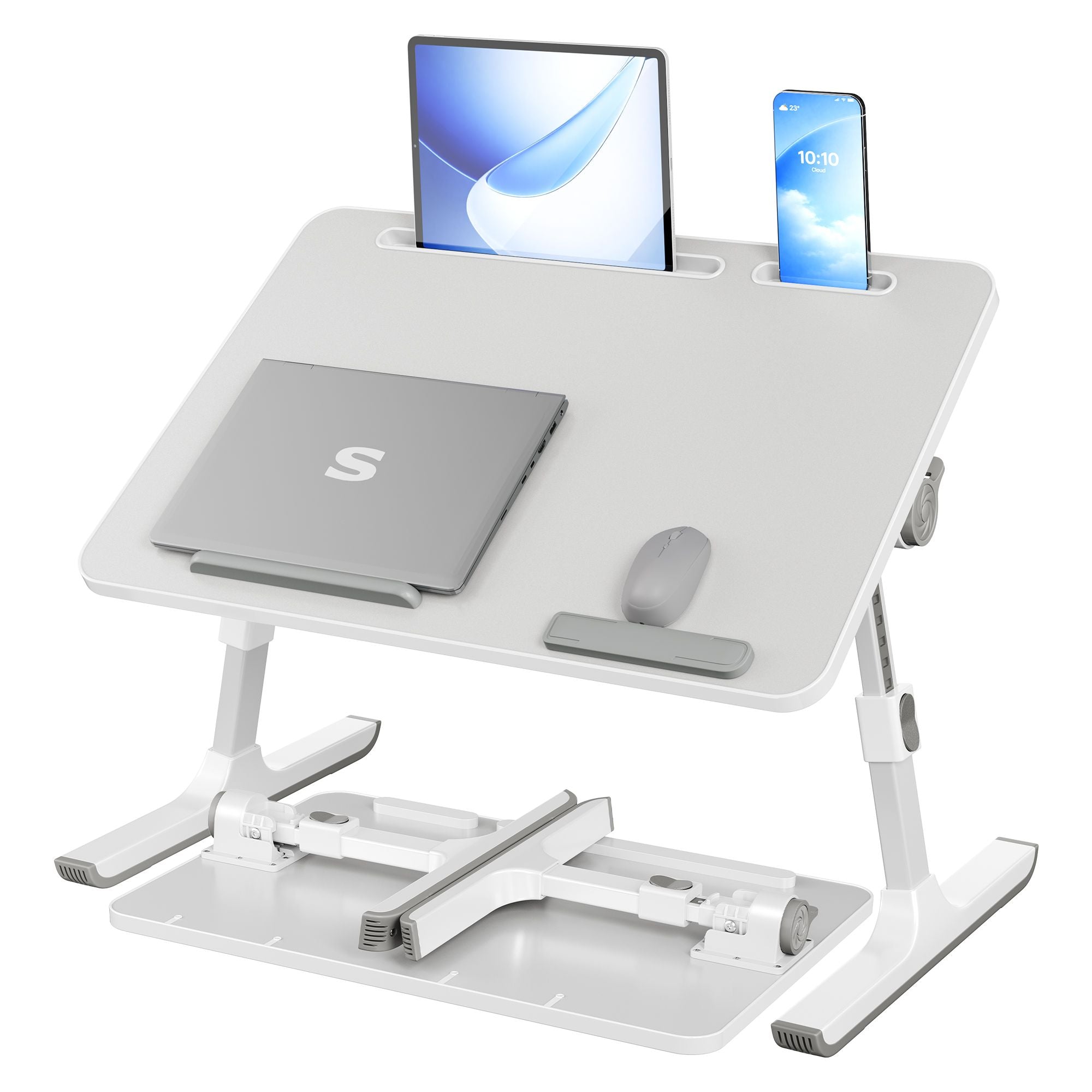 Songmics tavolo laptop da letto portatile